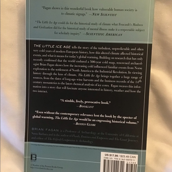 Barnes & Noble Office The Little Ice Age Book Poshmark